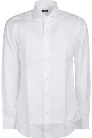 BARBA Hombre, Camisas, Blanco, Talla: 3XL