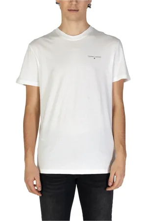 Tommy Hilfiger Hombre, Camisetas, Blanco, Talla: L