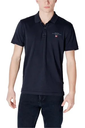 Napapijri Hombre, Camisetas, Azul, Talla: 3XL