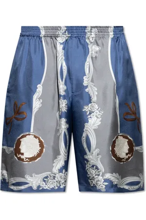 VERSACE Hombre, Pantalones cortos, Azul, Talla: XL