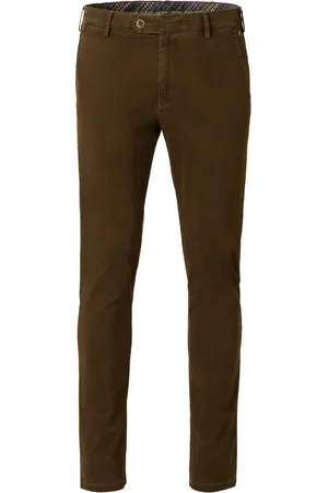 Meyer Hombre, Pantalones, Marrón, Talla: W28