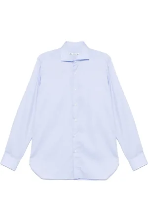 LUIGI BORRELLI NAPOLI Hombre, Camisas, Azul, Talla: L