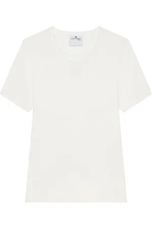 Courrèges Mujer, Camisetas, Blanco, Talla: XS