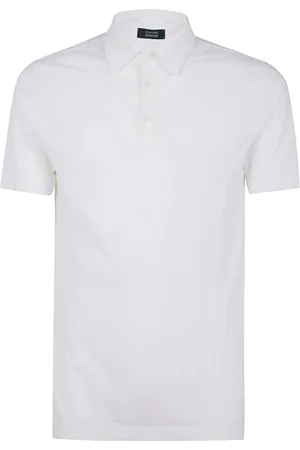 ZANONE Hombre, Camisetas, Blanco, Talla: 2XL