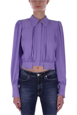 Elisabetta Franchi Mujer, Blusas y Camisas, Púrpura, Talla: S
