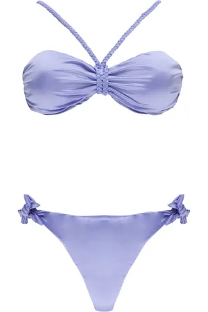 F**K Mujer, Trajes de baño, Púrpura, Talla: L
