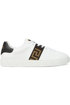 VERSACE Hombre, Zapatos, Blanco, Talla: 43 EU