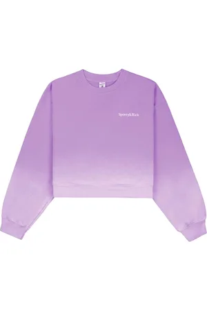 Sporty & Rich Mujer, Sudaderas, Púrpura, Talla: S