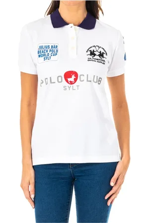 La Martina Mujer, Camisetas, Blanco, Talla: L
