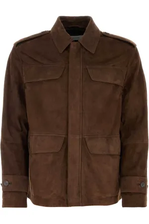 Salvatore Ferragamo Hombre, Chaquetas, Marrón, Talla: L