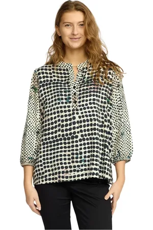 2-Biz Mujer, Blusas y Camisas, Negro, Talla: XL