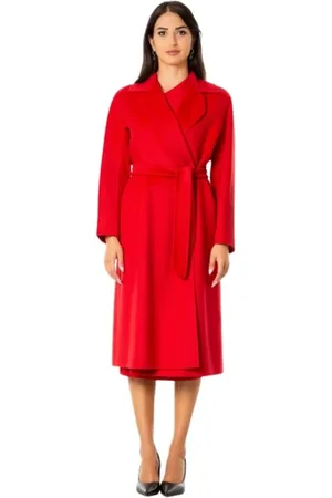 Max Mara Mujer, Abrigos, Rojo, Talla: S