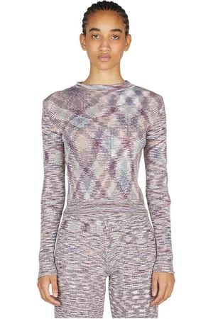 ARIES Mujer, Camisetas, Púrpura, Talla: M