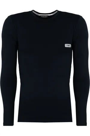 Emporio Armani Hombre, Camisetas, Azul, Talla: L