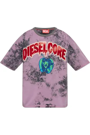 Diesel Hombre, Camisetas, Púrpura, Talla: L