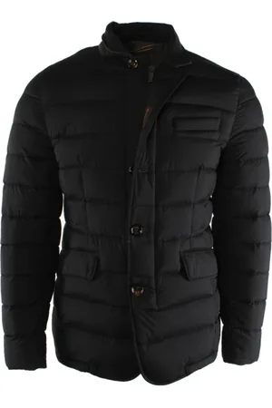 MOORER Hombre, Chaquetas, Azul, Talla: S