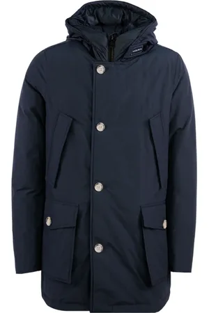 Woolrich Hombre, Abrigos, Azul, Talla: 2XL