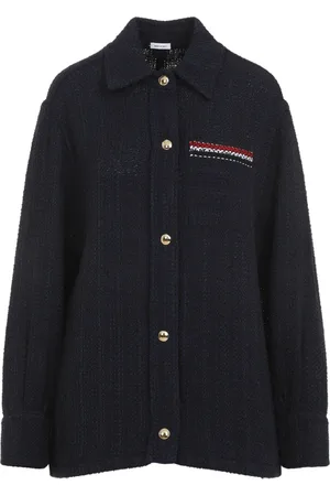 Thom Browne Mujer, Jerseys, Azul, Talla: S