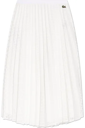 Lacoste Mujer, Faldas, Blanco, Talla: L