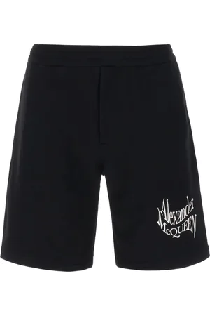 Alexander McQueen Hombre, Pantalones cortos, Negro, Talla: L