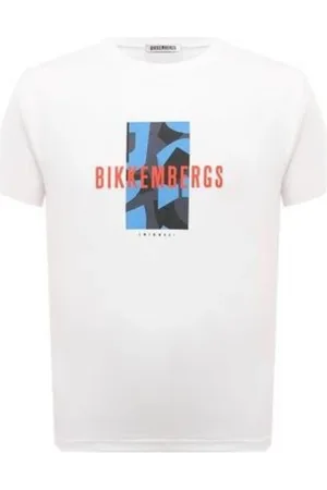 Bikkembergs Hombre, Camisetas, Blanco, Talla: S