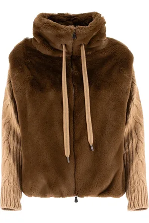 LE TRICOT PERUGIA Mujer, Chaquetas, Marrón, Talla: S