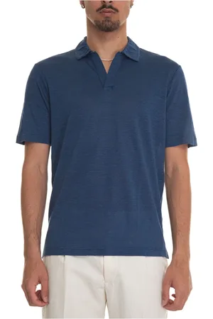 Gran Sasso Hombre, Camisetas, Azul, Talla: M