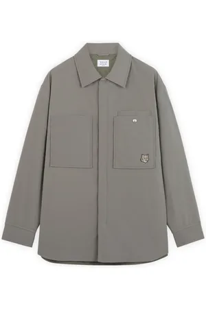 Maison Kitsuné Hombre, Chaquetas, Gris, Talla: L