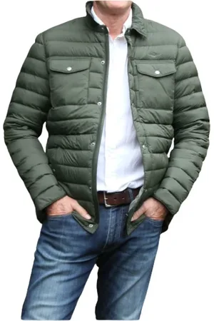 Aeronautica Militare Hombre, Chaquetas, Verde, Talla: L