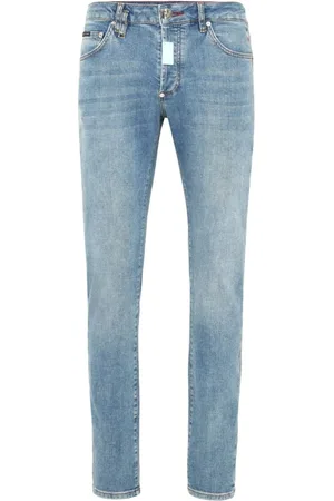 Philipp Plein Hombre, Vaqueros, Azul, Talla: W31