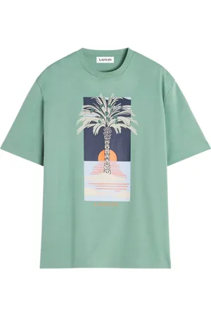 Lanvin Hombre, Camisetas, Verde, Talla: M