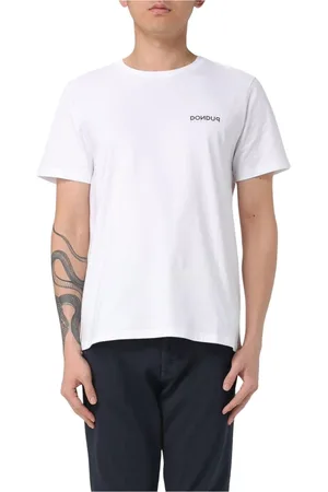 Dondup Hombre, Camisetas, Blanco, Talla: 2XL