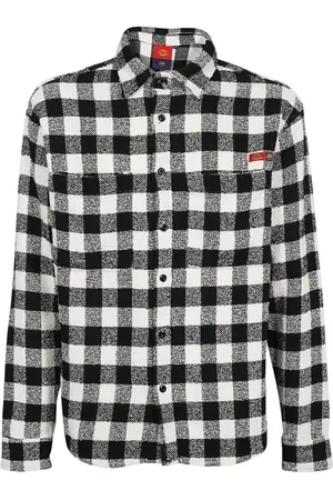 Dickies Hombre, Camisas, Negro, Talla: M