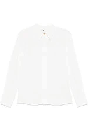 Elisabetta Franchi Mujer, Blusas y Camisas, Blanco, Talla: S