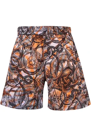 ARIES Hombre, Pantalones cortos, Marrón, Talla: L