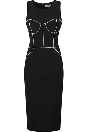 Elisabetta Franchi Mujer, Vestidos, Negro, Talla: M