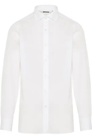 Finamore Hombre, Camisas, Blanco, Talla: 2XL