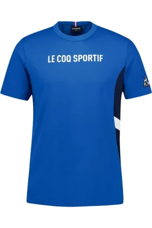 Le Coq Sportif Hombre, Camisetas, Azul, Talla: L