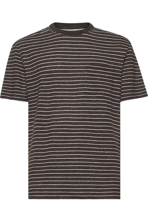 Brunello Cucinelli Hombre, Camisetas, Marrón, Talla: 2XL