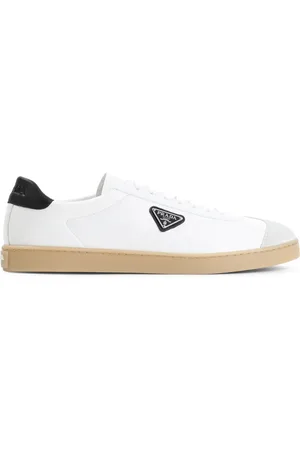 Prada Hombre, Zapatos, Blanco, Talla: 45 EU