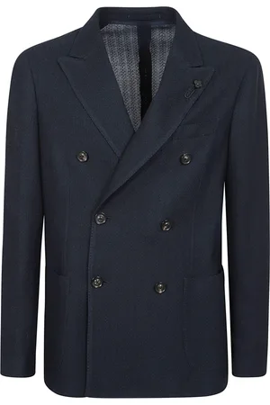 LARDINI Hombre, Chaquetas, Azul, Talla: M