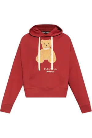 Palm Angels Hombre, Sudaderas, Rojo, Talla: 2XL