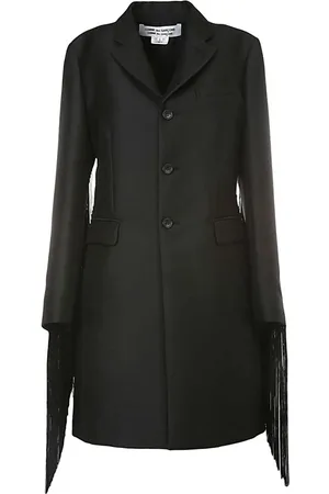 Comme des Garçons Mujer, Abrigos, Negro, Talla: M