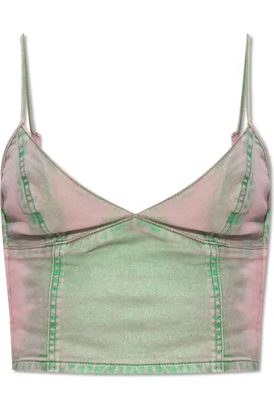 Diesel Mujer, Camisetas, Verde, Talla: L