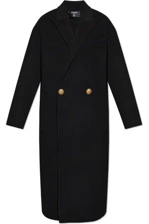 Balmain Hombre, Abrigos, Negro, Talla: L