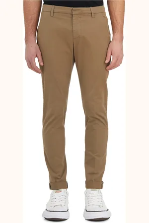Dondup Hombre, Pantalones, Marrón, Talla: W31