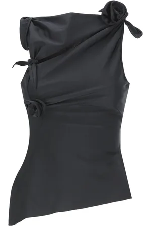COPERNI Mujer, Camisetas, Negro, Talla: L