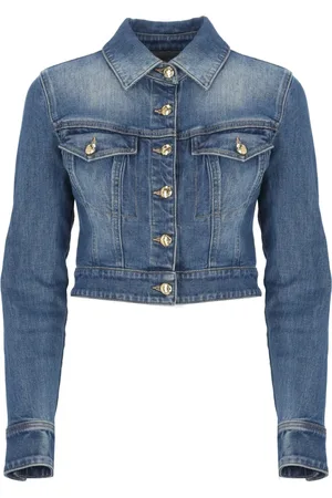 Elisabetta Franchi Mujer, Chaquetas, Azul, Talla: M