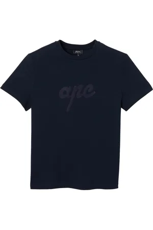 A.P.C. Hombre, Camisetas, Azul, Talla: L