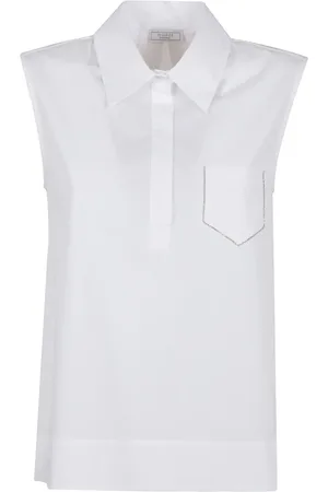 PESERICO SIGN Mujer, Camisetas, Blanco, Talla: S